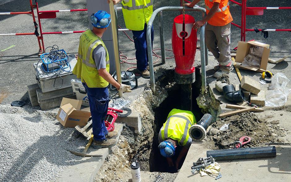 travaux assainissement Voisins-le-Bretonneux